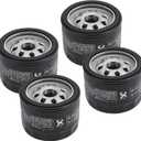 49065-0721 49065-7007 492932 492932S Oil Filter Compatible with Kawasaki FR691V FR651V FR730V FR600V FX600V FS691V FS651V, Compatible with John Deere AM125424 4 Pack