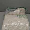 Arotive Bathroom Rugs 59x24, Extra Soft Absorbent Shaggy Chenille Bath Rugs, Machine Washable Rubber Backing Non-Slip Bath Mats for Bathroom Floor Tub and Shower, Home Decor Accessories, Ivory