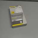 1.2 Gallon Flap-Tie Mini Trash Bags 125 Count Small, Leak Proof and Tear Resistant Garbage Bags for Bathroom, Kitchen, Office, Car, and Travel Durable Plastic Bin Liners, Clear