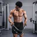 DERACY Twister Arm Trainer, Adjustable 60 - 110 Lbs Resistance Forearm Strengthener, Chest Workout Equipment, Arm Exerciser, Portable Home Gym Fitness Equipment