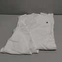 Men's Linen Shirts Casual Long Sleeve Pleated Front T-Shirt Button Henley Collared Loose Lightweight Pullover Top (X-Large)