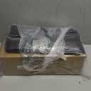 VTRIN 10 Tier Shoe Rack Tall Large Capacity 50 Pair Wide Shoe Organizer with Two Hooks Sturdy Metal Shoe Shelf for Entryway, Closet, Bedroom (Black)