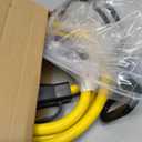 Tellegloww 10ft TT-30P to 14-50R EV Charger Adapter Cord Compatible with NEMA 30 A RV Generator Outlet to 50 A EV for Level 2 Charging, 3 Prong to 4 Prong Power Extension Cord with Handle, ETL Listed