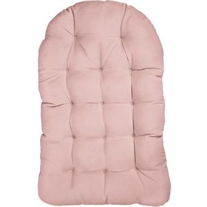 Sorra Home Egg Chair Cushion, 44 in x 27 in x 4 in, Blush Pink