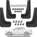 Mud Flaps Splash Guards for Hyundai Santa Cruz 2022-2025 (NOT XRT 2025) Protect Against Mud and Rocks Protect Car's Paint Hyundai Accessories (4-Pack)