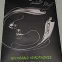 Neckband Bluetooth Headphones, Around The Neck Headphones 24H+ Playtime, Bluetooth Headsets with Call Vibration, Shark Jaw Design Wireless Earbuds+Noise Isolation/Built-in Mic/IPX7 Waterproof