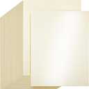 100 Sheets Cream Shimmer Cardstock 8.5 x 11 Cardstock Paper, 78lb/210gsm Card Stock Printer Paper, Pearlescent Card stock for Invitations, Certificate, Business Cards, DIY Crafts, Cards Making
