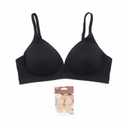 Werkiss Wireless Bralette Women Natural Lift Triangle Bra No Underwire Light Support Everyday Bras with Adjustable Straps