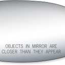 Fit System Passenger Side Mirror Glass, Buick Allure, La Crosse