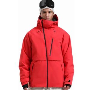 GSOU SNOW Men's Snowboard Jacket Waterproof Ski Coat Winter Snow Insulated Windproof Jacket