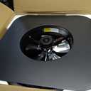 Hybrid Solar Attic Fan with Remote Control, 40 Watt Solar Powered Roof Vent Fan, 880-1470 CFM Exhaust Fan, 22x22x10