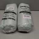 2 x Plush Fleece Throw Blanket for Couch and Bed, Fluffy Fuzzy Cozy Lightweight Soft Blankets All Season Use (40x50 Inches,Aqua)