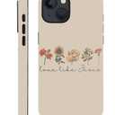 Compatible with iPhone 13 14 Matte Case, Love Like Jesus Religious Faith Flower Pattern for Girl Full Body Design Soft Silicone Drop Shock Scratch Protection