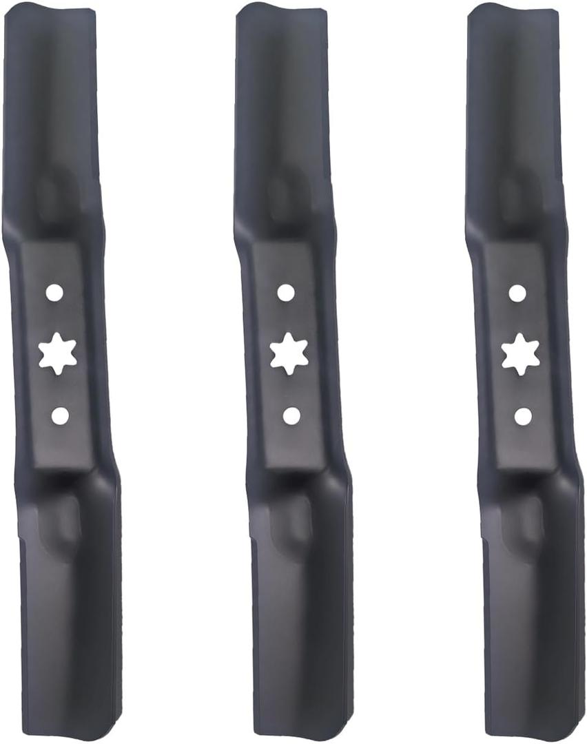 942-05056A 942-05056 Blades Replacement for Cub Cad et Troy Bilt 54" Deck High Lift Mower Blades Compatible with RZT L54 S54 XT1-54 XT2-54 54 Inch Deck Size Lawn Tractors Riding Mowers 3PCS