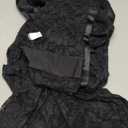 See Through Black Floral Lace Jumpsuit for Women Evening Party Sexy Bodycon Long Sleeve Long Skinny Clubwear Jumpsuits Button Down(XX-Large)