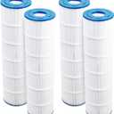 WuYan 4pcs Pool Filter Compatible with Jandy CL 460, CV460, PJAN115,for Unicel C-7468, for Filbur FC-0810,FC-6410,FC-0810,XLS-705,4x115sq.ft Filter Cartridge