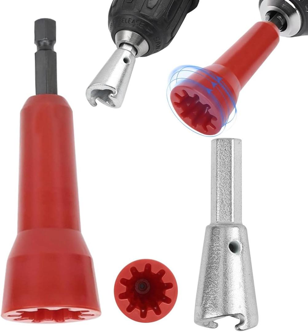 Wire Twister Tool for Drill, Wire Nut Twister, Wire Twister Tool Set, Electrical Wire Twister for Drill with 1/4"" Chuck for Electrician or DIY