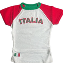 Baby Tee Summer Crop Tops Y2k Clothes Mexico Jersey 90s Graphic Tee 2000s Going Out M