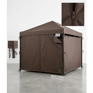 Tent Cover Brown 120"x86" zippered 