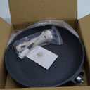 CAROTE Non Stick Frying Pan Skillet, Omelet Pan, Healthy Non Toxic Granite Chef Pan, Induction Compatible Egg Frying Pan with Heat-Resistant Handle, PFOA-Free,Black, 12"