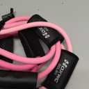 Resistance Bands, Figure 8 Resistance Band, Exercise Bands with Handles, Weights Workout Bands for Arms, Back, Shoulder, Leg, Physical Therapy, Pilates, Home Workout Equipment That Replace Dumbbells (1-Pink)