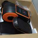 Under Desk Elliptical Exercise Machine, Ellipse Leg Exerciser as Seen on TV with Remote, 15 Adjustable Speed, Portable Leg Exerciser While Sitting for Seniors, Quiet Elliptical Machine for Home Office