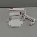 Travel Steamer Iron for Clothes Mini - Portable Ironing Machine Travel Small Size Portable Steamer Travel College Dorm Home Essentials Steamer for Clothes(White) (6.1*3*4.2 in)