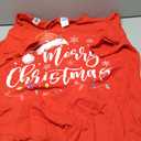 Merry Christmas Lights Red Santa Hat Xmas Family Men Women T-Shirt Large