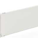 Kenney Classic 2.5 Adjustable Projection, 48" to 86" Wide Pocket Curtain Rod, White (48"-86")