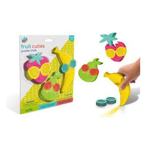 Jumbo Puzzle Chalk Fruit 2 Pack