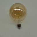 Philips 40W Equivalent Amber G63 Medium Dimmable LED Decorative Light Bulb - 1 Each