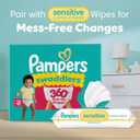 Pampers Diapers - Swaddlers 360 - Size 5, 116 Count, up to 100% Leakproof Comfy Dry Fit, Designed for Easy Changes, Pull On Baby Diaper 