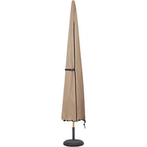 ULTCOVER Patio Parasol 600D Waterproof Outdoor Market Umbrella Cover - Fits Market Umbrella 7-10 Feet