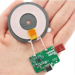 15W Qi Wireless Charger PCBA Circuit Board with Coil Pad Charging