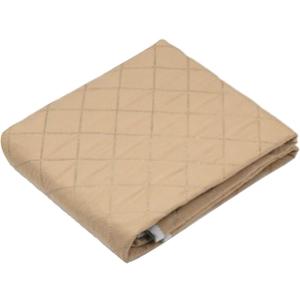 Washable Dog Pee Pads with Puppy Grooming Gloves,Puppy Pads,Reusable Pet Training Pads,Large Dog Pee Pad,Waterproof Pet Pads for Dog Bed Mat,Super Absorbing Whelping Pads (Brown) (28x20 inch)