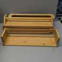 Floating Shelves for Wall, Premium Bamboo Wood, Fully Assembled - Nursery Book Shelves, Nursery Decor, Book Shelf for Kids Rooms, Wall Mounted Bookshelves, Set of 3 Natural (16.5 inch)