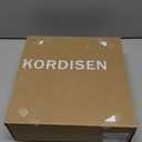 Kordisen Nonstick Grilling Pan with Lid for Stove Tops, 11 Inch Square Grill Pan for Indoor Cooking, Granite Coating Grill Skillet with Pour Spouts, Versatile Griddle, Induction Steak Pan, PFOA Free (Black)