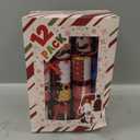 12 Pack Christmas No-Snap Party Table Favors, Christmas Table Favor with Party Hat, Joke & Little Gifts Inside for Kids and Adults, Xmas Table Decorations Seasonal Holiday Dinner Traditions Supplies