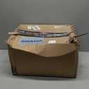 Chair Cushions for Dining Chairs, 2" Thick Seat Cushions for Kitchen Chairs, D-Shaped Chair Pads with Washable Cover, Ties and Non Slip Backing, 17'' x 16'', Set of 4, Beige