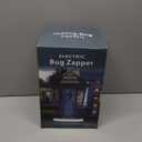 Bug Zapper Outdoor with LED Light, 5600V Electric Fly Zapper, Plug-in Mosquito Killer, 3 Prong Plug, Mosquito Zapper, Fly Traps, Flying Insects Zapper Indoor Outdoor, ABS Plastic