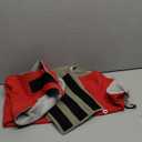 IREENUO Dog Raincoat, 100% Waterproof Dog Warm Jacket for Fall Winter, Rainproof Coat with Adjustable & Reflective Stripes for Large Dogs (XL, Red)