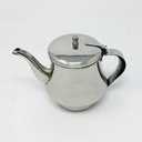 Stainless Steel Gooseneck Tea Pot w/Vented Hinged Lid, 18 Fluid Ounces (2-3 Cups) by Pride Of India