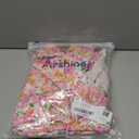 Arshiner Tween Girl Pink Floral Easter Summer Dresses Beach Tiered Midi Dress with Pockets for 9-10 Years