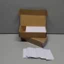 500 Pack Blank PVC ID Cards CR80 30 Mil White Plastic Card for Photo ID Badge Printers Personal Use Direct Printing Compatible for Customized Designs