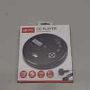 GPX PC332B Portable CD Player with Anti-Skip Protection, FM Radio and Stereo Earbuds - Black