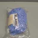 Franel Loop Yarn 100% Polyester Chenille White Puffy Yarn Chunky Finger, Craft Finger Knitting Loopy Yarn Soft and Light Material, Perfect for DIY Hand Woven Knitting Crafts Supplies (1, 19)