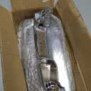 Exterior Door Handle Compatible with 2010-2020 Lexus GX460 Toyota 4Runner Replacement for 69211-60090 69210-60100 Silver Chrome Outside Handle Kit Front Rear Left Right