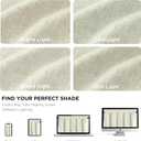 CUCRAF Linen 100% Blackout Curtains 96 Inch Length 2 Panels Set, Back Tab and Rod Pocket Curtain for Living Room Bedroom, Room Darkening Window Drapes Thermal Insulated, (52x96 inch, Light Beige)