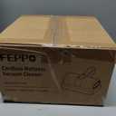FEPPO Cordless Mattress Vacuum Cleaner, 18Kpa Bed Vacuum with 253.7nm UV-C Light, Ultrasonic, Dust Sensor & LED Display, 52800 BPM Handheld Vacuums for Bed, Sofa, Couch, Crib