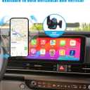 Phone Holder Mount for Kia Carnival Accessories 2025 2026 Navigation Screen Car Cell Phone Mount for Kia Carnival LX LXS EX SX Prestige Smartphones Interior 360 Degree Rotation(with 12.3-Inch Screen)
